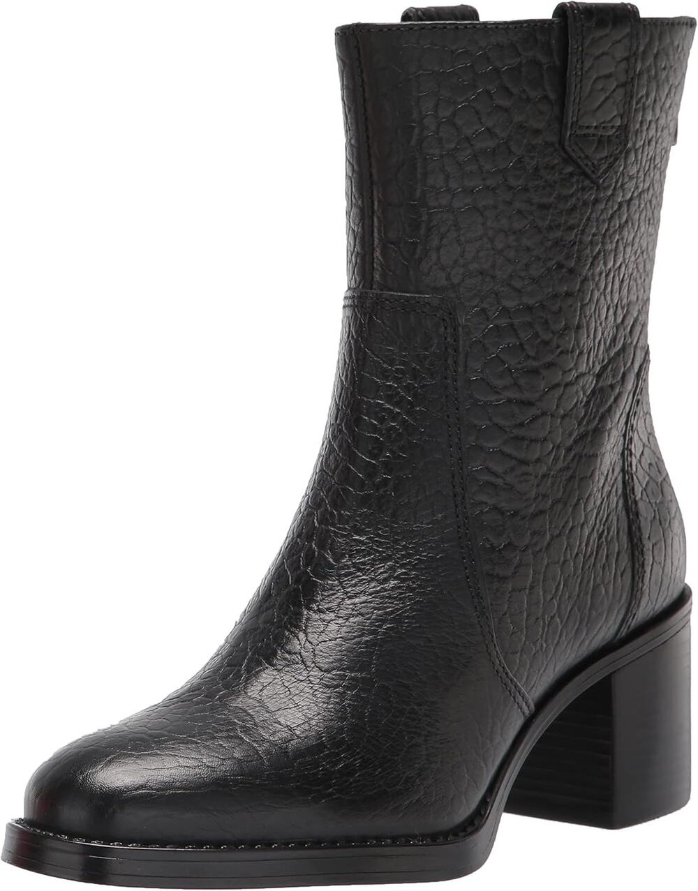 Vince Camuto "Zeldina" Leather Heeled Bootie